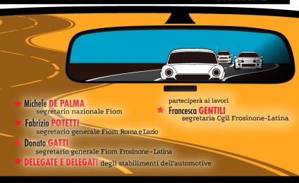 Safety Car - Lazio. 17 gennaio: Attivo dei quadri e delegati del settore automotive