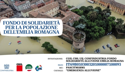 Accordo di solidarietà per l'Emilia Romagna