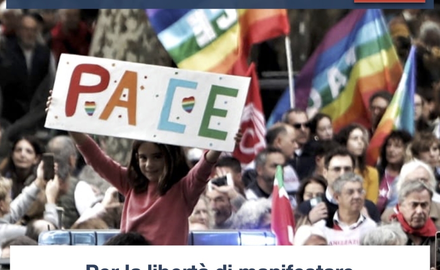 Sabato 9 marzo: a Roma una grande manifestazione per la Pace
