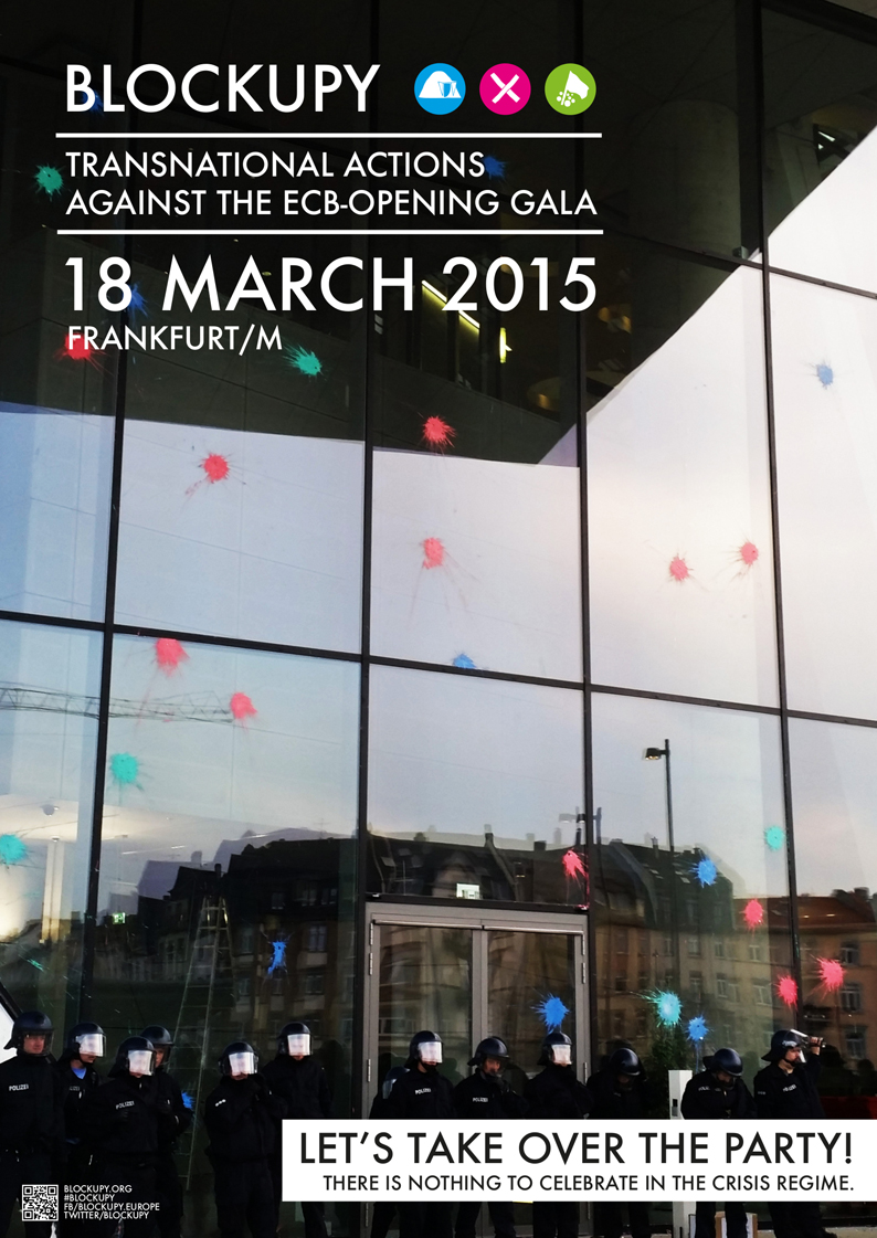 blockupy Francoforte 18 marzo 2015