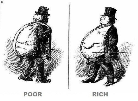 poor vs rich